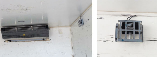 冷鏈車(chē)載溫濕度監(jiān)測(cè)系統(tǒng)安裝效果